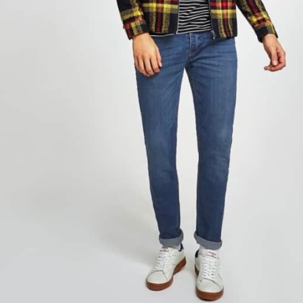 Topman Stretch Skinny Jeans • Size 34 Long